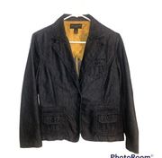 Apostrophe Brand Dark Denim Blazer Jacket