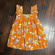 Fruit print dress oversized babydoll casual day dress super cute! Summer