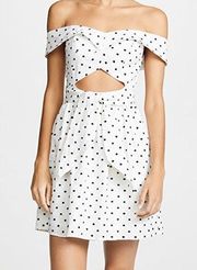 Capri Knotted Cutout Mini Dress