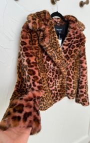 Cheetah Fur Jacket