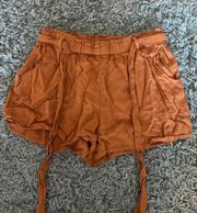 Paper Bag Style Shorts