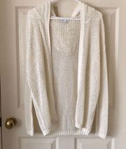 Cream knit cardigan