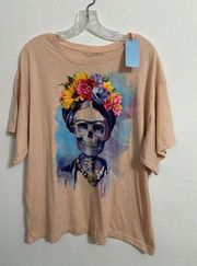 Jerry Leigh of California, Inc Frida Kahl’s Graphic Womens T-Shirt Size L NWT