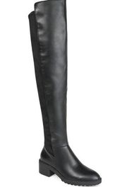 Journee Collection Aryia Over-the-Knee Boots in Black Size 6 MSRP $70 NWT