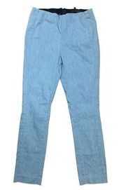 Rag + Bone womens 6 small lightweight ankle pants light wash blue business casu