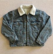 Sherpa Lined Denim Jacket