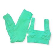 FP Movement Womens green “good karma” set