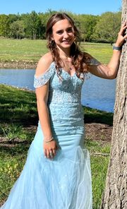 Blue  Prom Dress