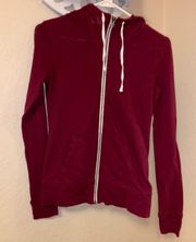 Active | Maroon Zip-Up