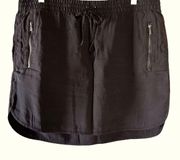 Calvin Klein Athletic Skirt Sz L Athleisure Black Good Condition Mini