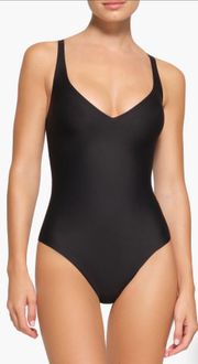 Unlined Plunge Thong Bodysuit