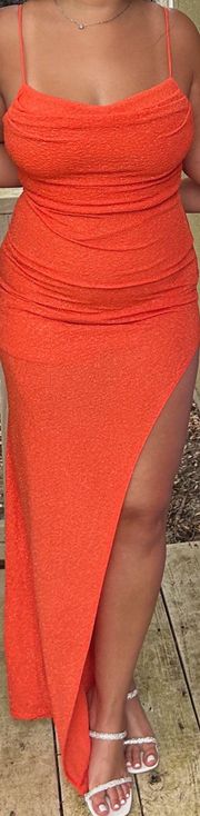 Orange Dress