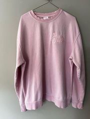 Stoney Clover Lane Palm Beach Pink Crewneck Size L/Xl