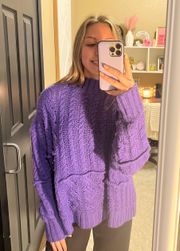 She&Sky Purple Sweater