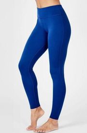 Sweaty Betty Contour Workout Leggings Blue SB3142 Womens Size Small