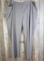 Lane Bryant Size 28 Average Gray Trousers