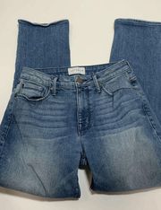 Parker Smith Women's Mid Rise Light Wash Blue Skinny Blue Jeans Size 25