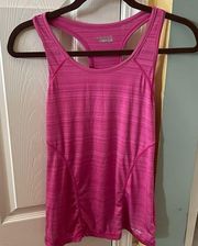 pink active racerback tank top XS