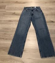 Unisex Jeans Duckhead Jeans Co. SZ 34/32 Cotton Bootcut Light Distressed Vintage