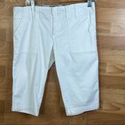 Sanctuary Clothing Size 29 Bermudas/Capris w/Front & Back Button Pockets