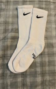 Dri-Fit White Socks Pair