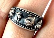 Sterling silver vintage Disney ring