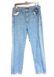 DL1961 DL Vintage Patti Straight Jeans in Powder Mixed Size 31