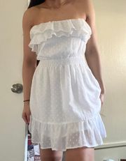 Lilly Pullitzer Strapless White Dress