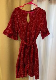 Red Polka Dot Dress