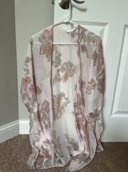 Lauren Conrad floral shawl