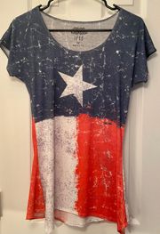 Women’s Texas Flag Tshirt