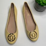 Nanette Nanette Lepore Haylie Ballet Flat Shoe in Sunshine Yellow Sz 8.5