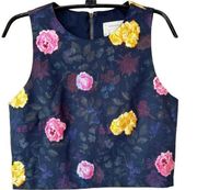 Nicole Miller | Artelier Floral Cropped Top