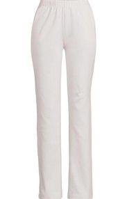 Lands'End New  Womens White Sport Knit Pants Medium