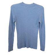 Ted Baker light blue pastel fitted ribbed sweater size 1/US 4