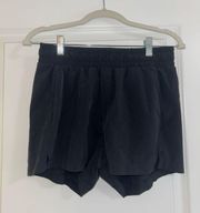 Black Running Shorts