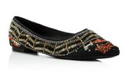 Alice + Olivia Lenora Slip-On Stitch Ballet Flats, Size 39.5 New in Box $395