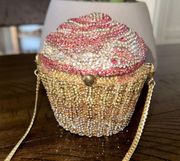 RARE!!  Crystal Cupcake Bag