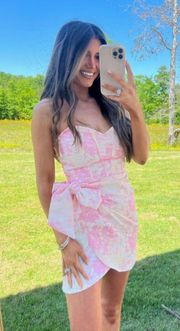 These Three Boutique Strapless Dress