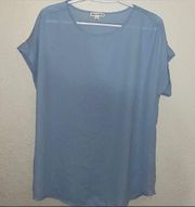 💕5️⃣ Zenana light blue top size med but fits more like Lg