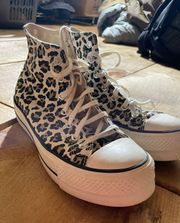 Converse Cheetah high top platform