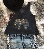 ✨Boho✨Elephant 🐘 Crop Tank by ☀️🕉