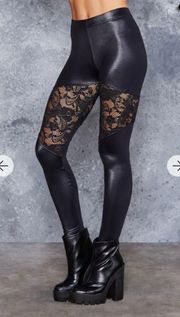 SPARTANS LACE LEGGINGS OUT OF STOCK SMALL SIZE