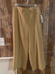 INWT women's  trousers beige size 6 nseam 24 rise 10 1/2 length 38