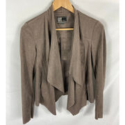 Kut from the Kloth Tayanita Faux Suede Jacket brown Size XS