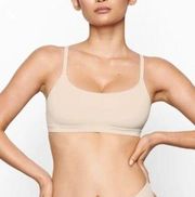 NWT Skims Fits Everybody Scoop-Neck Bralette in Sand Size XLarge Nude NEW