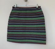 Shrinking Violet Sz Small Womens Colorful Skirt