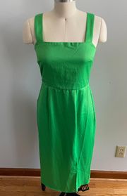 Francesca’s x Blue Rain Midi Length Kelly Green Dress- Size Small- NWT