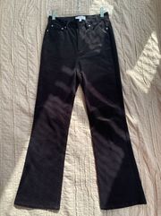 Black Velvet Pants