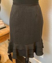 Caslon Black Stripe Skirt